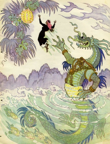 Ilustrações de contos de fadas de Nikolai Mikhailovich Kochergin 5287069d1844 | Arte | Arte, ilustração, incrível, russa