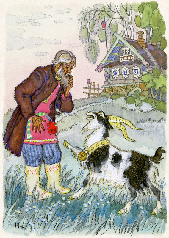 Ilustrações de contos de fadas de Nikolai Mikhailovich Kochergin 57dff99ddb5e | Arte | Arte, ilustração, incrível, russa