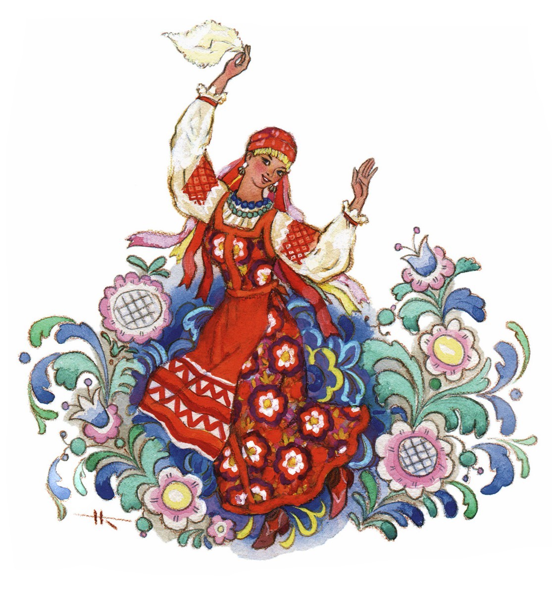 Ilustrações de contos de fadas de Nikolai Mikhailovich Kochergin 588689f608b1 | Arte | Arte, ilustração, incrível, russa