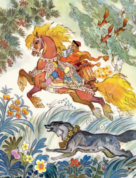 Ilustrações de contos de fadas de Nikolai Mikhailovich Kochergin 6d5cf154df20 | Arte | Arte, ilustração, incrível, russa