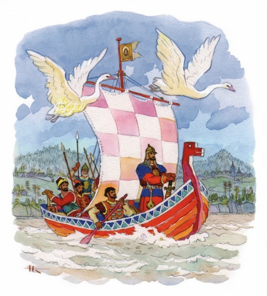 Ilustrações de contos de fadas de Nikolai Mikhailovich Kochergin 75693dfe027c | Arte | Arte, ilustração, incrível, russa