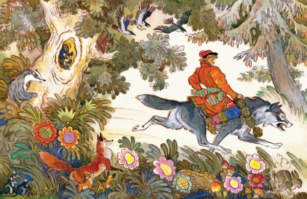 Ilustrações de contos de fadas de Nikolai Mikhailovich Kochergin 788b7e16cfc5 | Arte | Arte, ilustração, incrível, russa