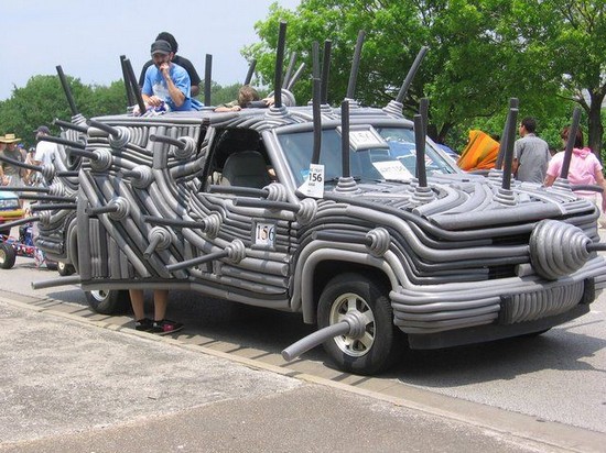 Os piores carros tunados do mundo 83146794 | Bizarro | bizarro, carro, carros, design, esquisitos, estranho, feio, humor