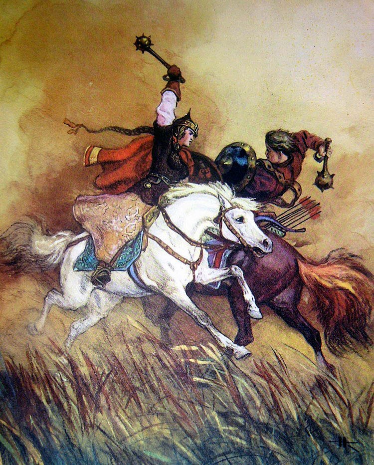 Ilustrações de contos de fadas de Nikolai Mikhailovich Kochergin 833dc3839c99 | Arte | Arte, ilustração, incrível, russa
