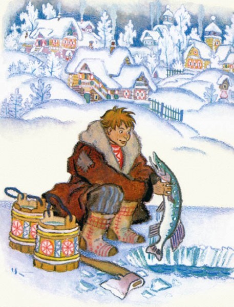 Ilustrações de contos de fadas de Nikolai Mikhailovich Kochergin 8b9b08e30ba5 | Arte | Arte, ilustração, incrível, russa