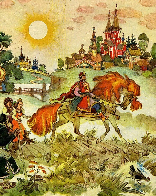 Ilustrações de contos de fadas de Nikolai Mikhailovich Kochergin 94e0e4bfb674 | Arte | Arte, ilustração, incrível, russa
