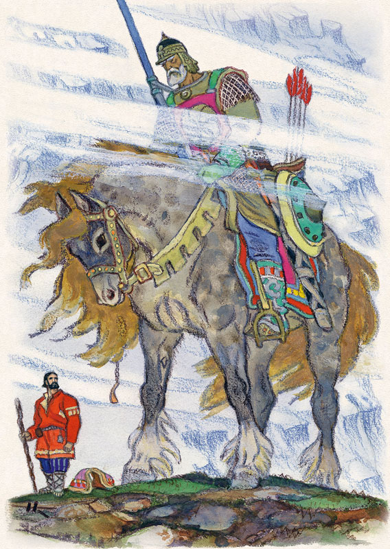 Ilustrações de contos de fadas de Nikolai Mikhailovich Kochergin 9eec555f4ce0 | Arte | Arte, ilustração, incrível, russa