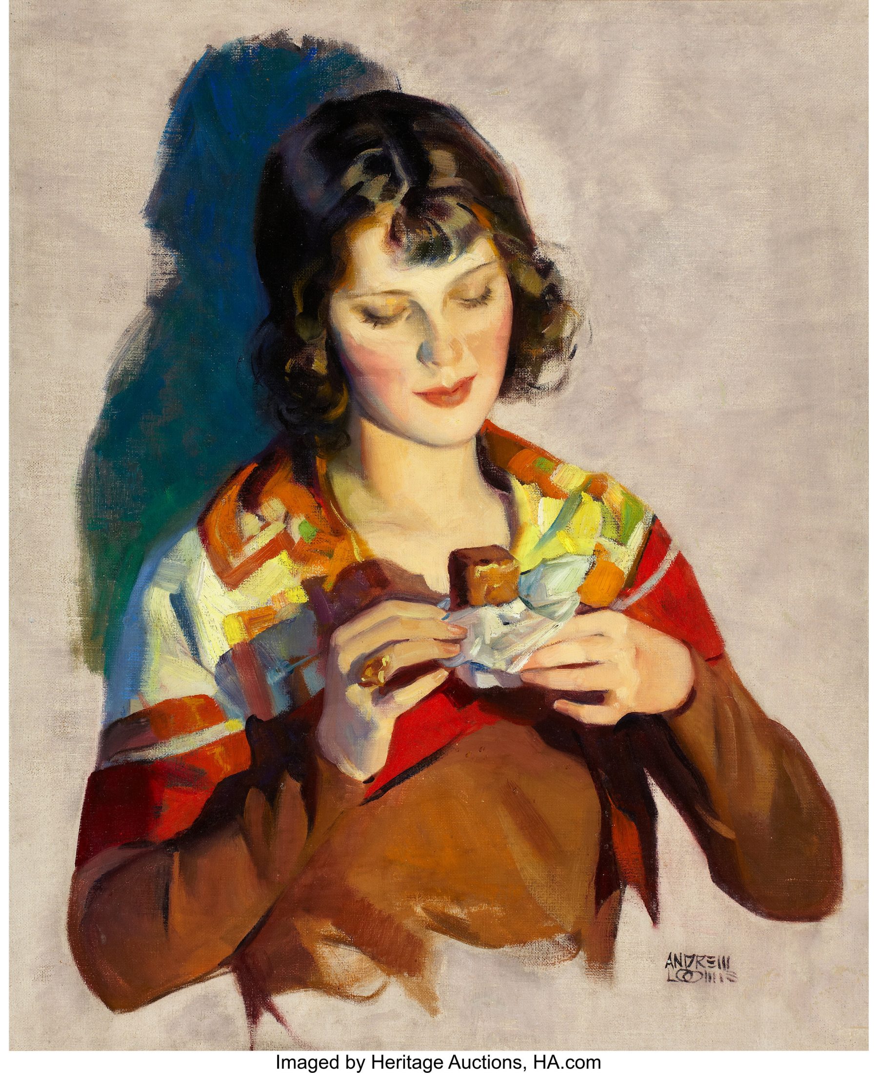 A arte de Andrew Loomis (pega o babador) Confections Company Art by Andrew Loomis 1800x2200 1 | Arte | Arte, ilustração, ilustradores