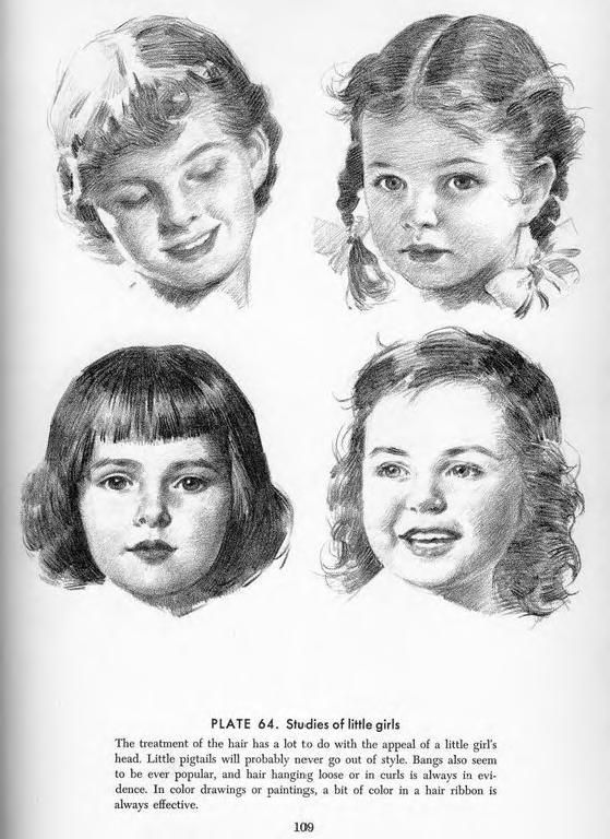 A arte de Andrew Loomis (pega o babador) Drawing taken fron the book Andrew Loomis Drawing Head Hands published 2011 11 | Arte | Arte, ilustração, ilustradores