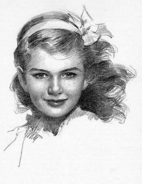 A arte de Andrew Loomis (pega o babador) Drawing taken fron the book Andrew Loomis Drawing Head Hands published 2011 4 | Arte | Arte, ilustração, ilustradores