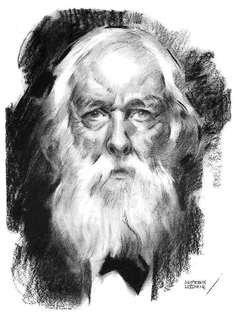 A arte de Andrew Loomis (pega o babador) Drawing taken fron the book Andrew Loomis Drawing Head Hands published 2011 6 | Arte | Arte, ilustração, ilustradores