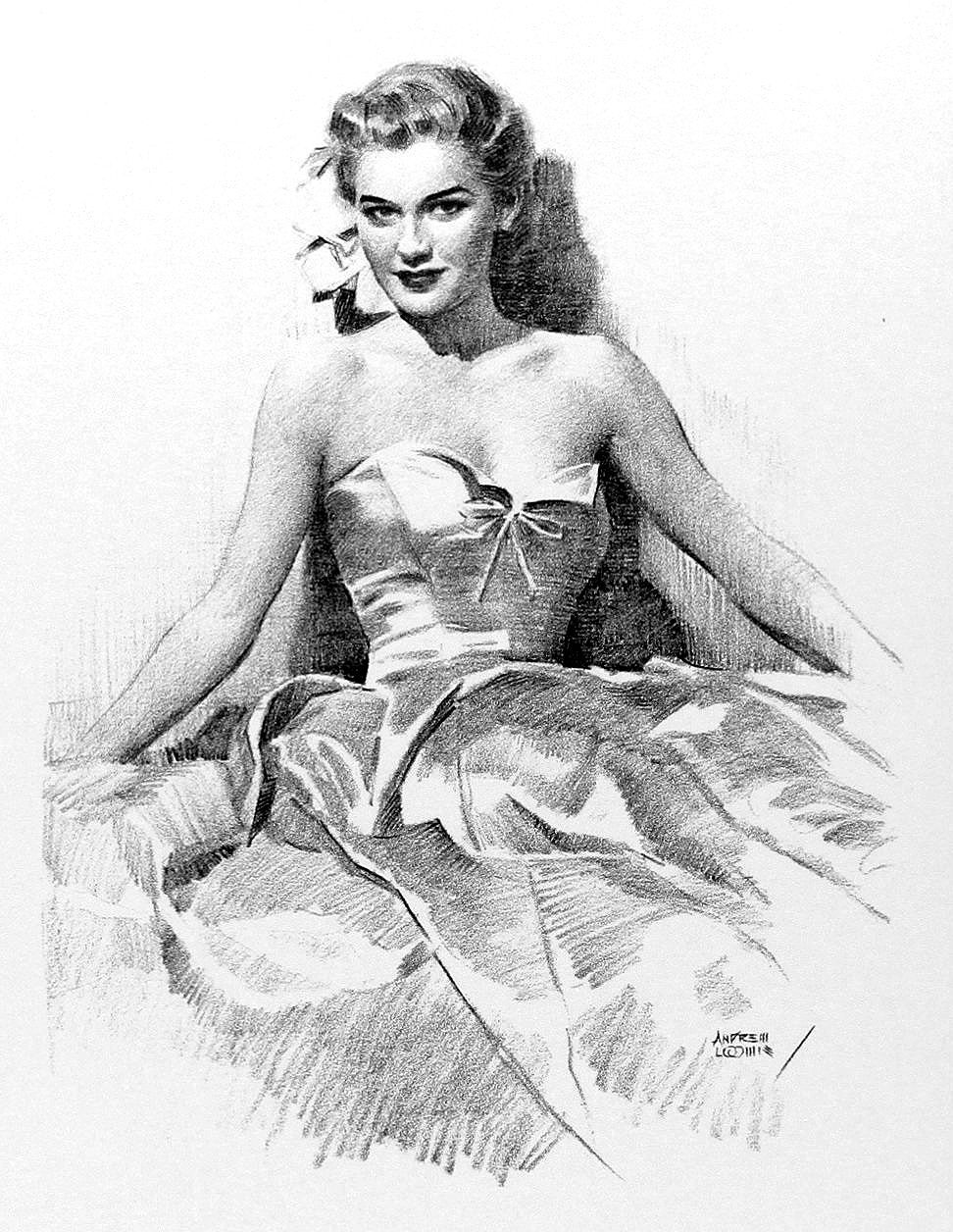 A arte de Andrew Loomis (pega o babador) Drawing taken fron the book Andrew Loomis Drawing Head Hands published 2011 7 | Arte | Arte, ilustração, ilustradores
