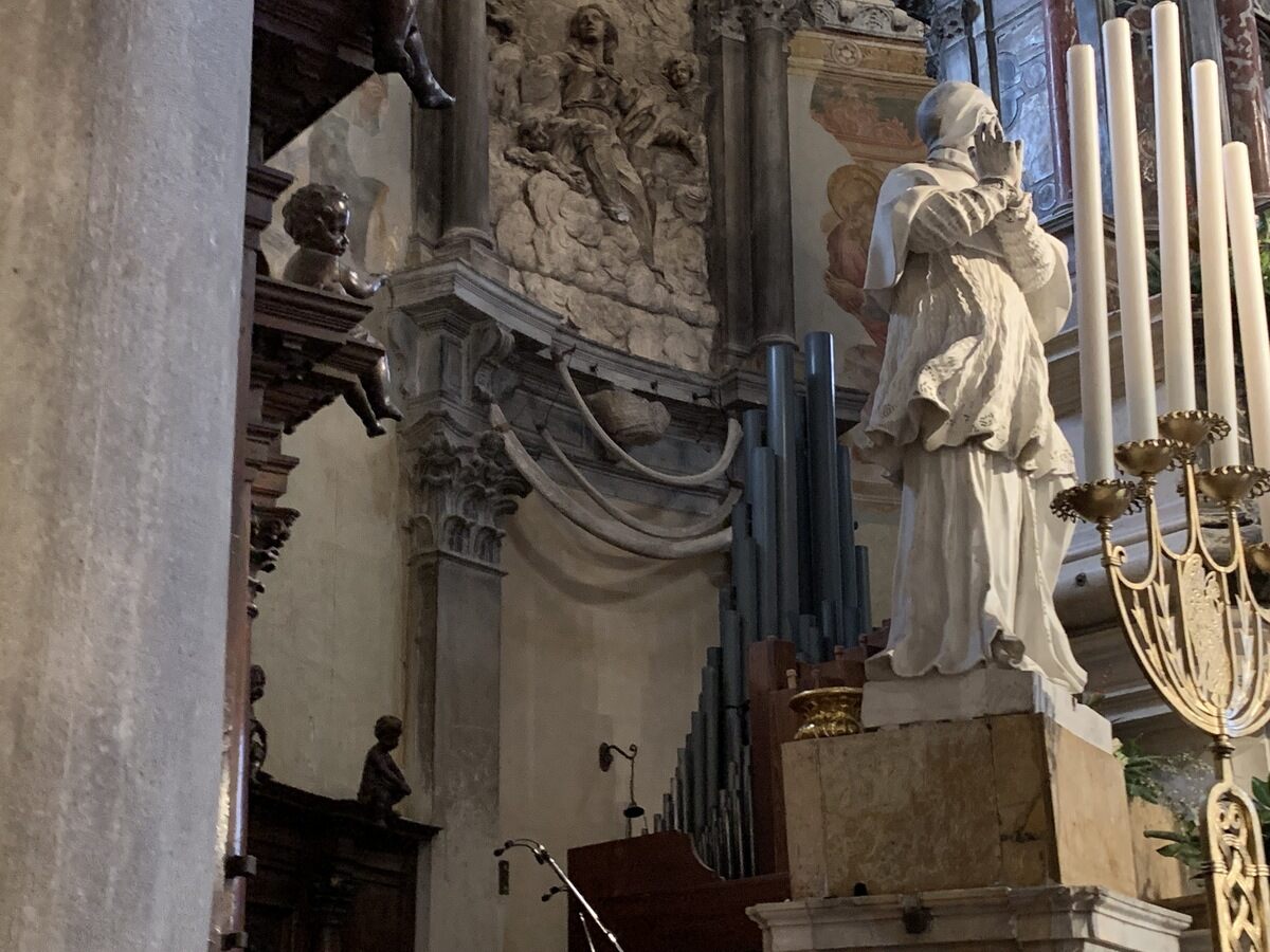 A costela de dragão na Itália IMG 2062 | Curiosidades | bizarro, curioso, dragão, igreja