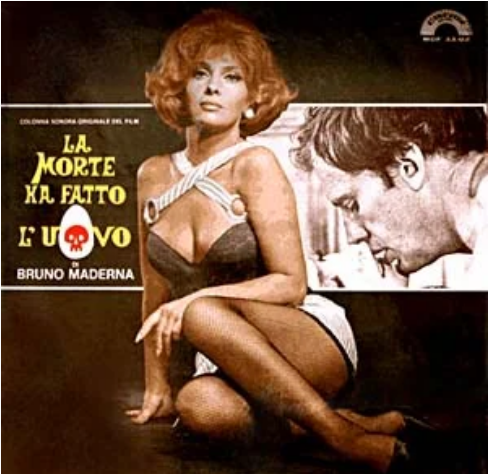 100 Ótimas trilhas sonoras para filmes trash La morte ha fatto l uovo by Bruno Maderna Album Film Score Reviews Ratings Credits Song list Rate Your Music | Videos | coleções, dicas, filmes, listas, musica