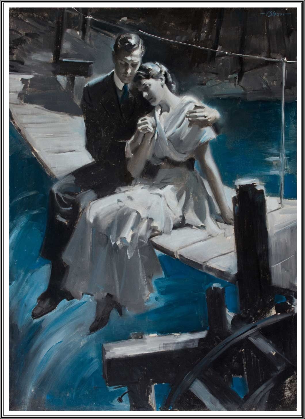 A arte de Andrew Loomis (pega o babador) Night Bridge by Andrew Loomis | Arte | Arte, ilustração, ilustradores