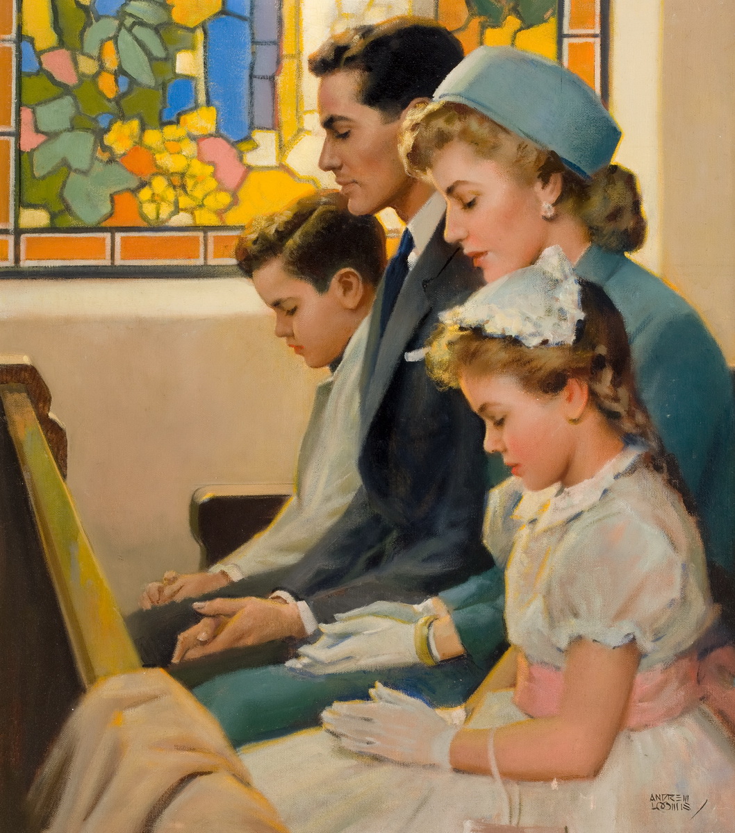 A arte de Andrew Loomis (pega o babador) Prayer by William Andrew Loomis | Arte | Arte, ilustração, ilustradores