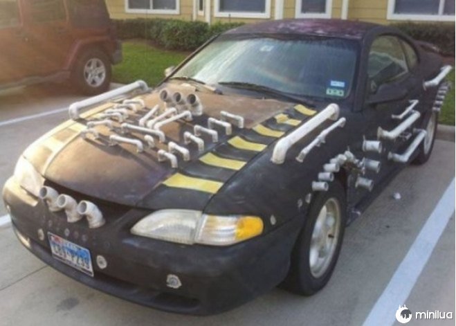 Os piores carros tunados do mundo Screenshot 1 40 | Bizarro | bizarro, carro, carros, design, esquisitos, estranho, feio, humor