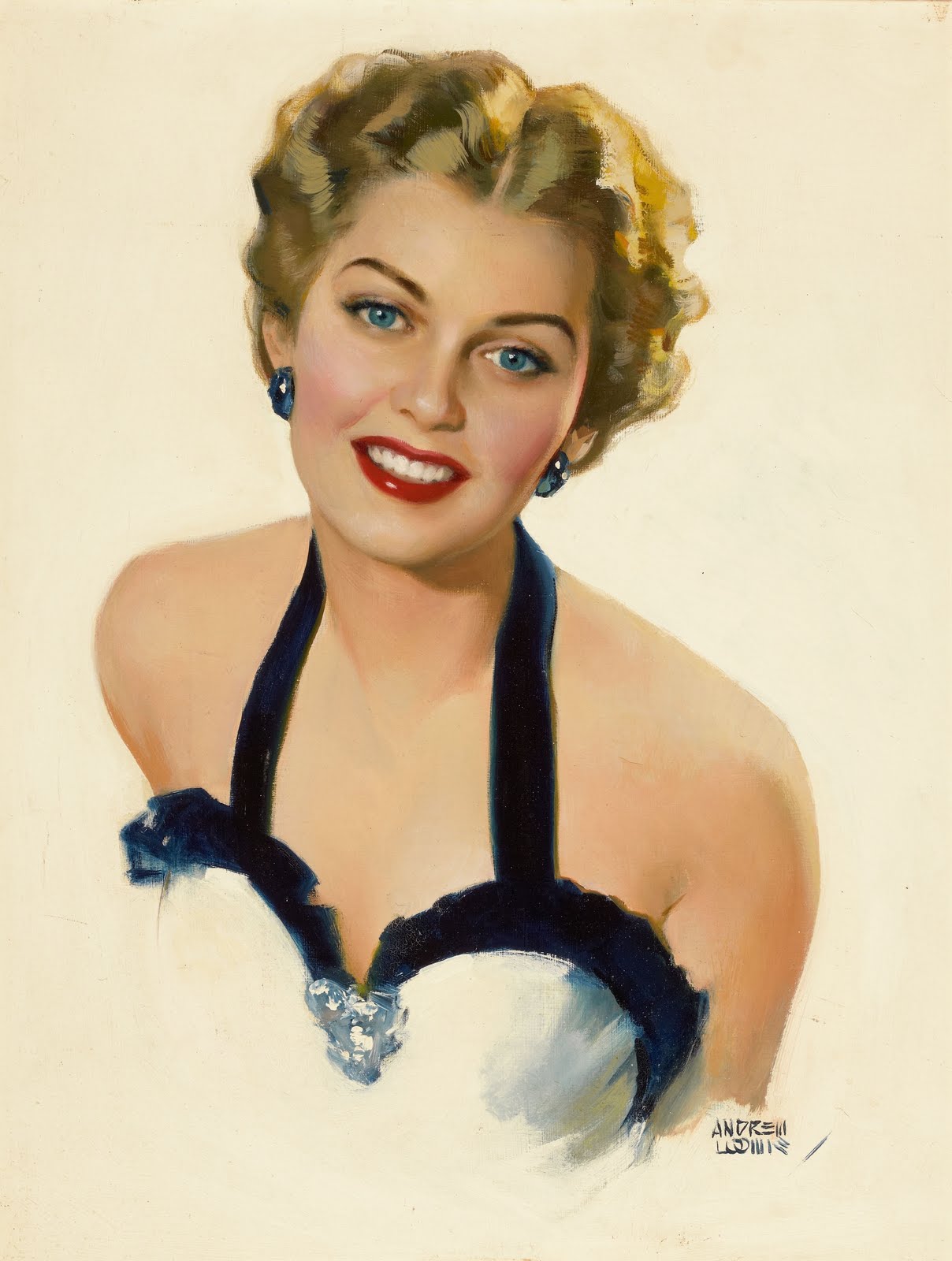 A arte de Andrew Loomis (pega o babador) Showbiz by Andrew Loomis | Arte | Arte, ilustração, ilustradores