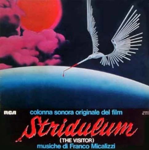 100 Ótimas trilhas sonoras para filmes trash Stridulum The Visitor by Franco Micalizzi Album Film Score Reviews Ratings Credits Song list Rate Your Music | Videos | coleções, dicas, filmes, listas, musica