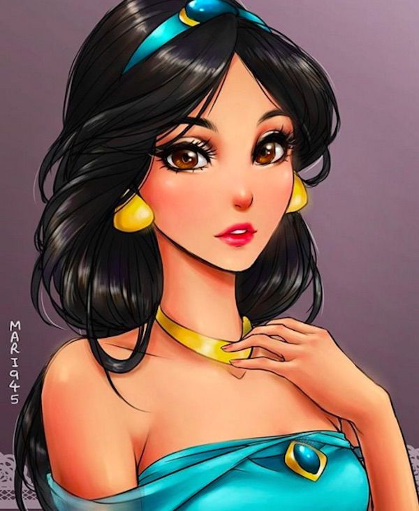 Princesas da Disney em estilo anime anime disney | Arte | Arte, disney, mangá, princesas