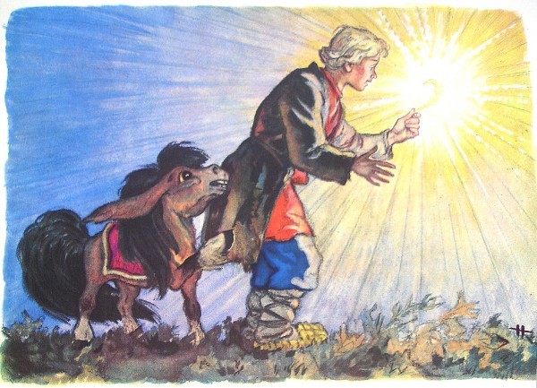 Ilustrações de contos de fadas de Nikolai Mikhailovich Kochergin b8bd0575a814 | Arte | Arte, ilustração, incrível, russa