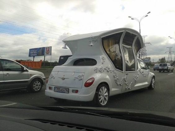 Os piores carros tunados do mundo bf8356d5f06676934450cacc69651264 | Bizarro | bizarro, carro, carros, design, esquisitos, estranho, feio, humor