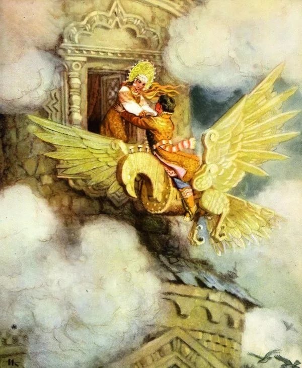 Ilustrações de contos de fadas de Nikolai Mikhailovich Kochergin cfbcbaf60d32 | Arte | Arte, ilustração, incrível, russa