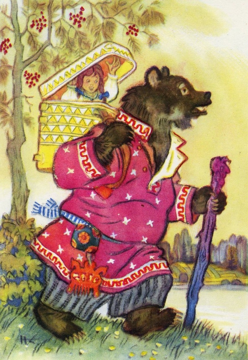 Ilustrações de contos de fadas de Nikolai Mikhailovich Kochergin d9af246afd92 | Arte | Arte, ilustração, incrível, russa