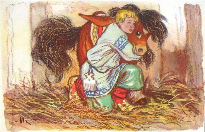 Ilustrações de contos de fadas de Nikolai Mikhailovich Kochergin db6ef4e31f00 | Arte | Arte, ilustração, incrível, russa