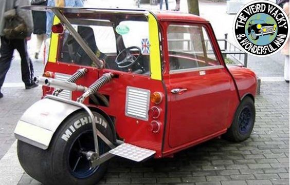 Os piores carros tunados do mundo e180fc1af4185daa695ee8dca1af8613 | Bizarro | bizarro, carro, carros, design, esquisitos, estranho, feio, humor