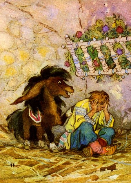 Ilustrações de contos de fadas de Nikolai Mikhailovich Kochergin e45e55ffaf61 | Arte | Arte, ilustração, incrível, russa