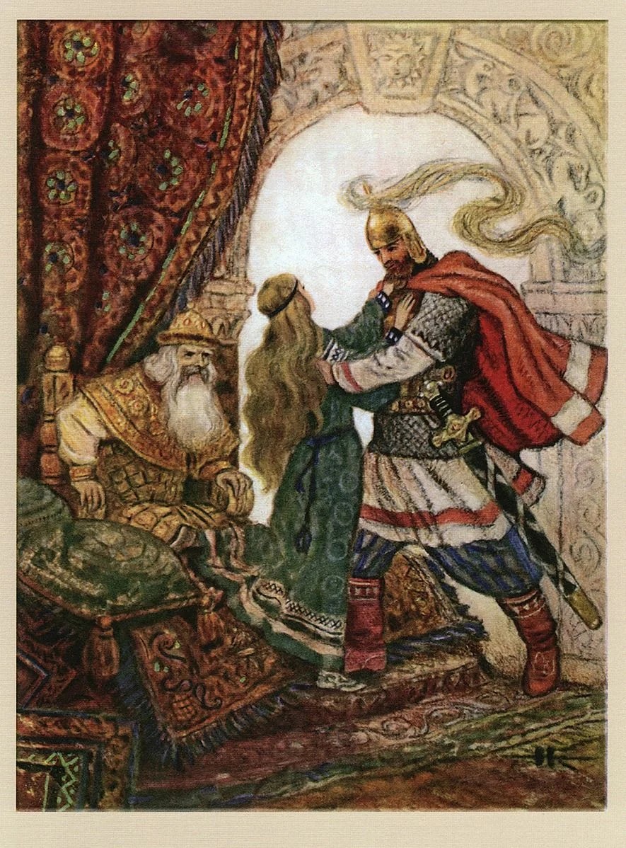 Ilustrações de contos de fadas de Nikolai Mikhailovich Kochergin f9ddead6d2d1 | Arte | Arte, ilustração, incrível, russa