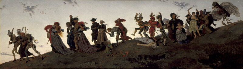 A dança da morte por James Tissot, A dança da morte por James Tissot,