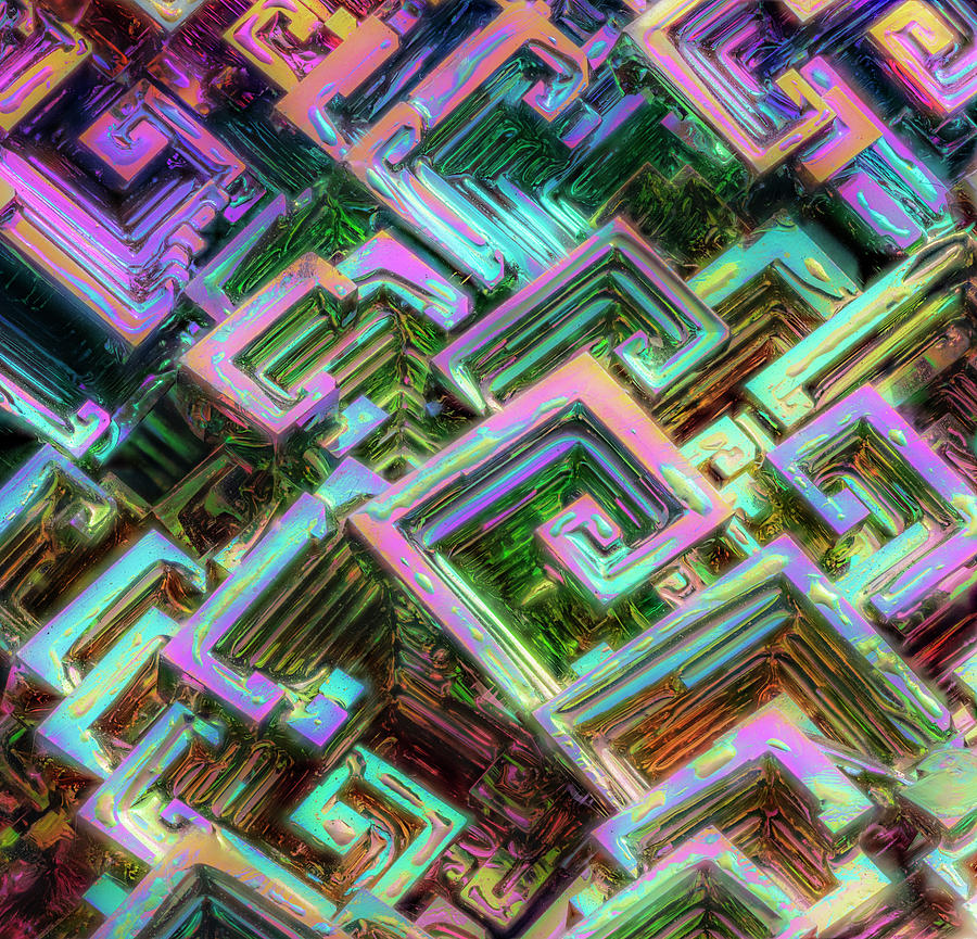 Foto gump do dia: Bismuto (plus: Aprenda a fazer grátis) 1 bismuth crystals phil degginger | Foto gump do dia | bismuto, como fazer bismuto, curuioso, metal