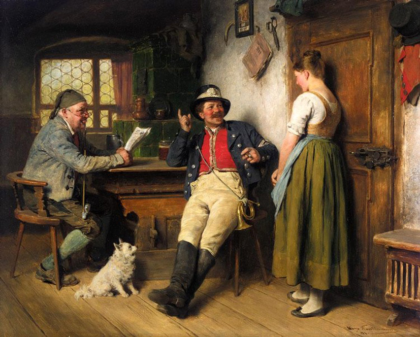 A arte de Hugo Wilhelm Kauffmann 20866af6266e | Arte | Arte, artista, pintores, pintura