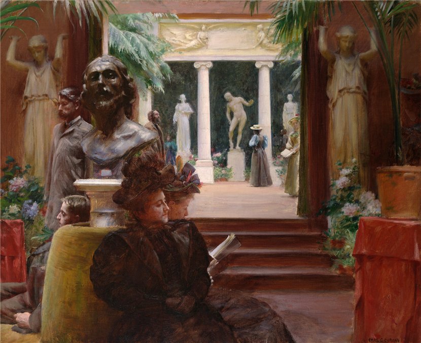 A arte de Charles Courtney Curran 240efbfdfe61 | Arte | Arte, artista, pintura
