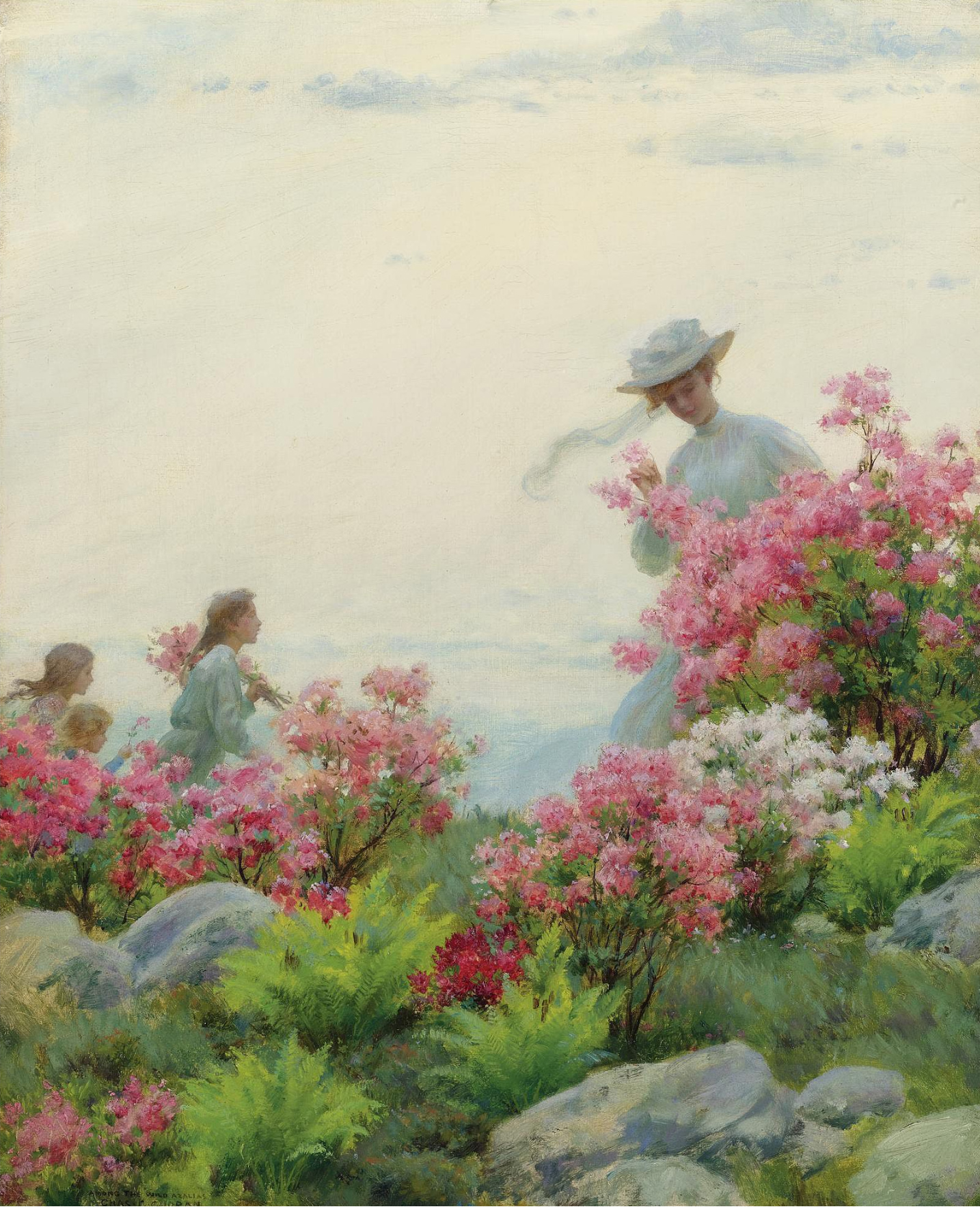 A arte de Charles Courtney Curran 24ab407c04b8 | Arte | Arte, artista, pintura