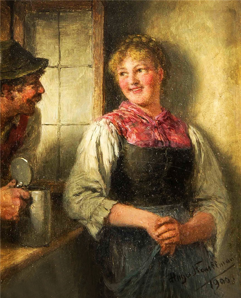 A arte de Hugo Wilhelm Kauffmann 2938dbde6ca1 | Arte | Arte, artista, pintores, pintura