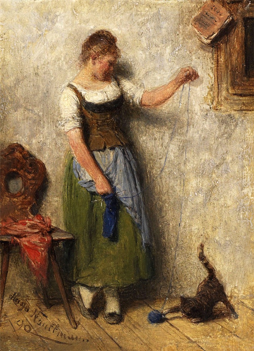 A arte de Hugo Wilhelm Kauffmann 390616191b34 | Arte | Arte, artista, pintores, pintura