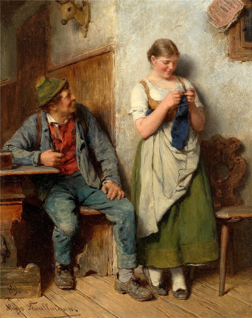 A arte de Hugo Wilhelm Kauffmann 406bf6301860 | Arte | Arte, artista, pintores, pintura
