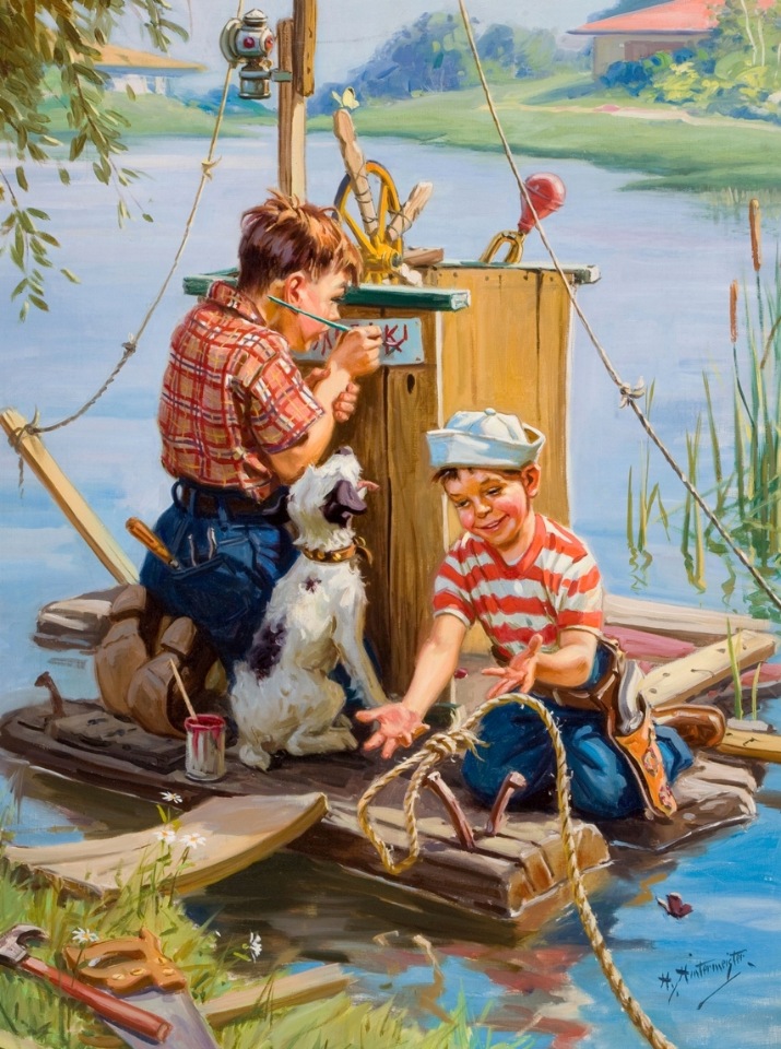 A arte de Henry Hintermeister 485585f8d94e | Arte | Arte, ilustração, ilustrador