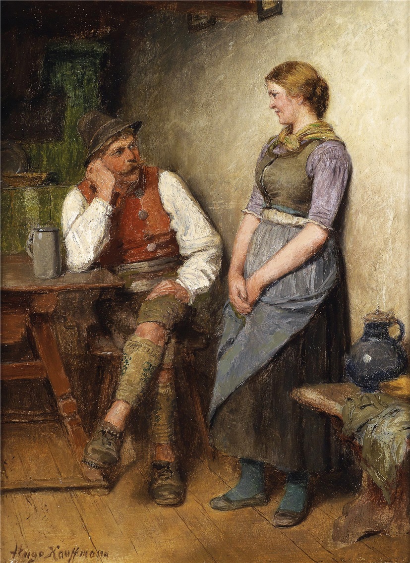 A arte de Hugo Wilhelm Kauffmann 49cd1b2d2222 | Arte | Arte, artista, pintores, pintura