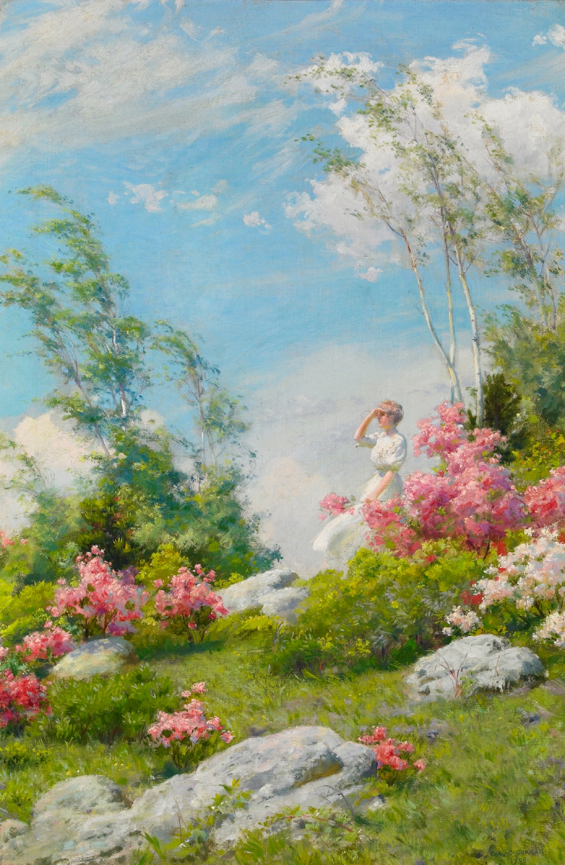 A arte de Charles Courtney Curran 4f98aace4c99 | Arte | Arte, artista, pintura