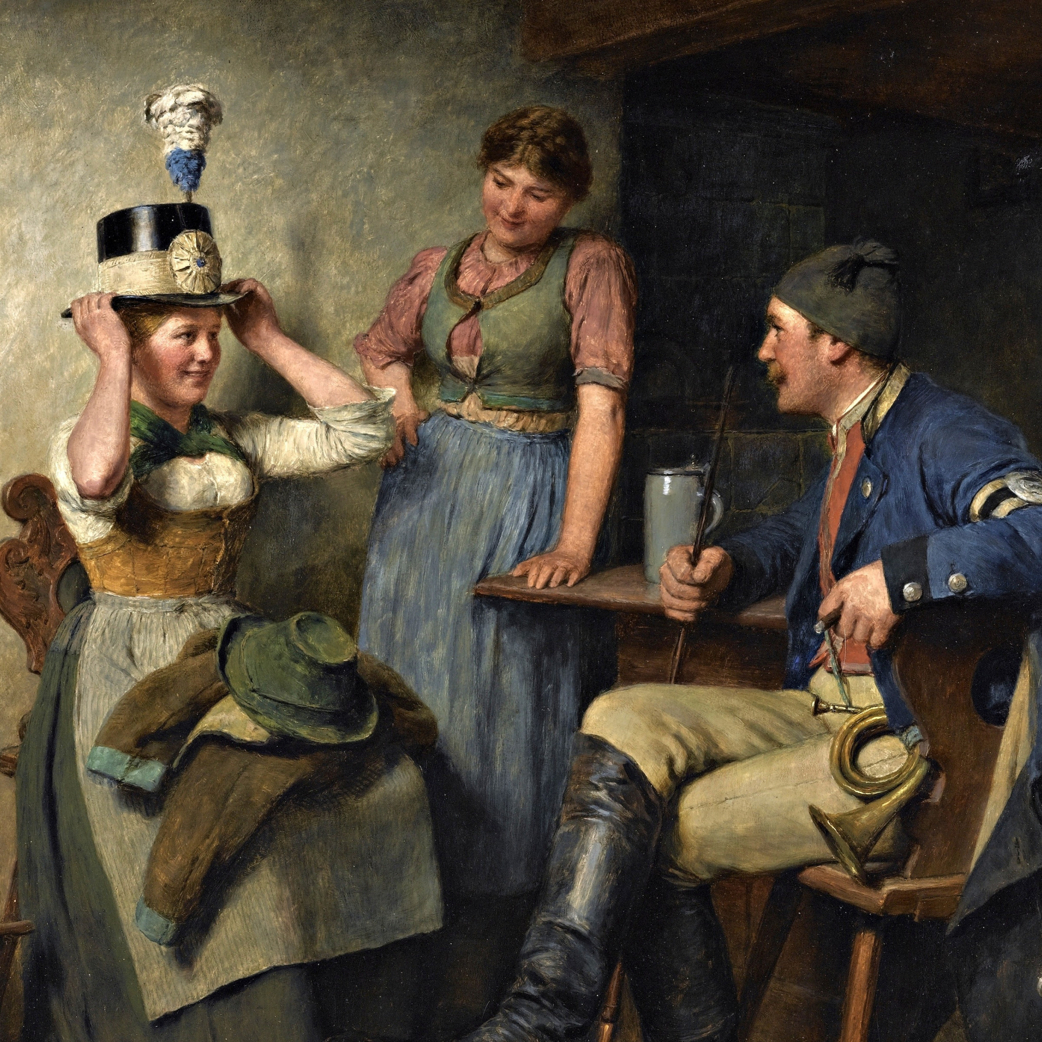 A arte de Hugo Wilhelm Kauffmann 4fbee0b4a0c7 | Arte | Arte, artista, pintores, pintura