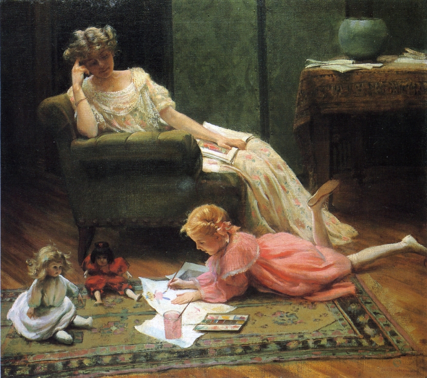 A arte de Charles Courtney Curran 6abde03e5bac | Arte | Arte, artista, pintura