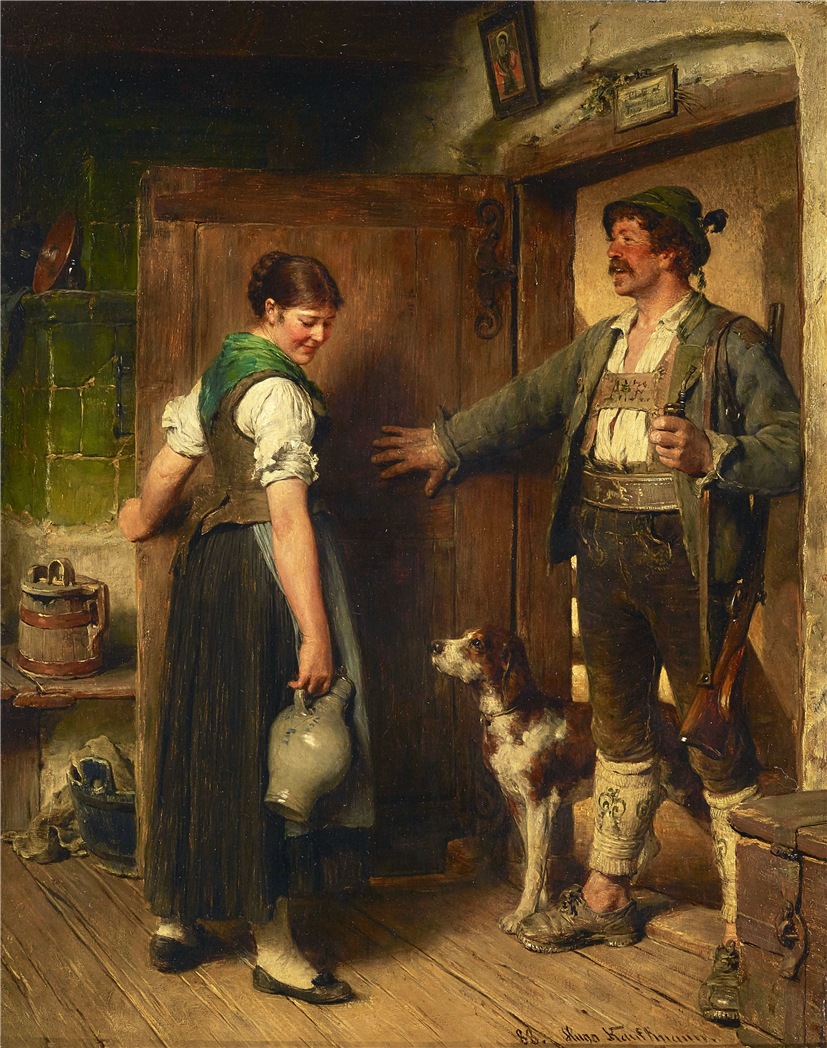A arte de Hugo Wilhelm Kauffmann 6b5d4619f0ae | Arte | Arte, artista, pintores, pintura