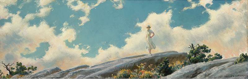 A arte de Charles Courtney Curran 82b4d84a9292 | Arte | Arte, artista, pintura