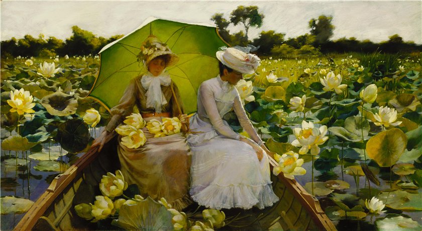 A arte de Charles Courtney Curran 9261dec3b291 | Arte | Arte, artista, pintura