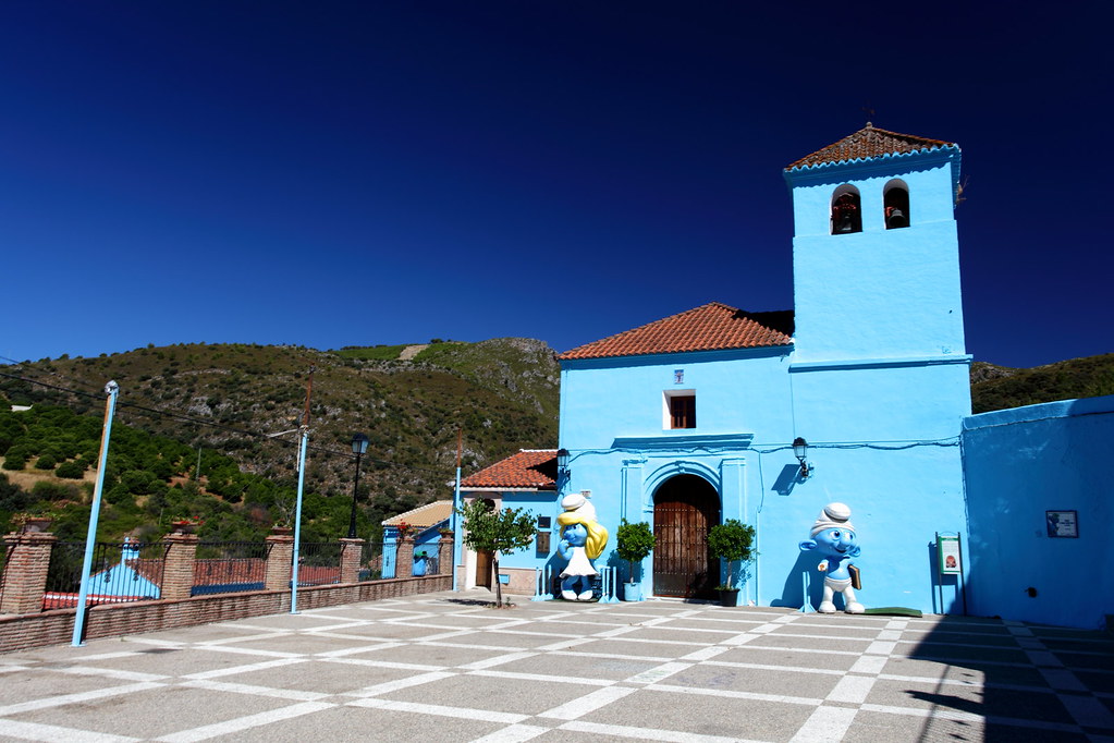 Foto gump do dia: A cidade azul 9676286269 cfc9e298d1 b | Foto gump do dia | azul, cidade, espanha, foto gump do dia, lugares