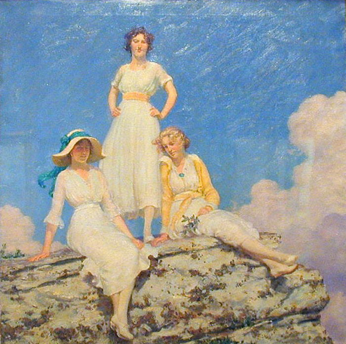 A arte de Charles Courtney Curran 98f415338c05 | Arte | Arte, artista, pintura